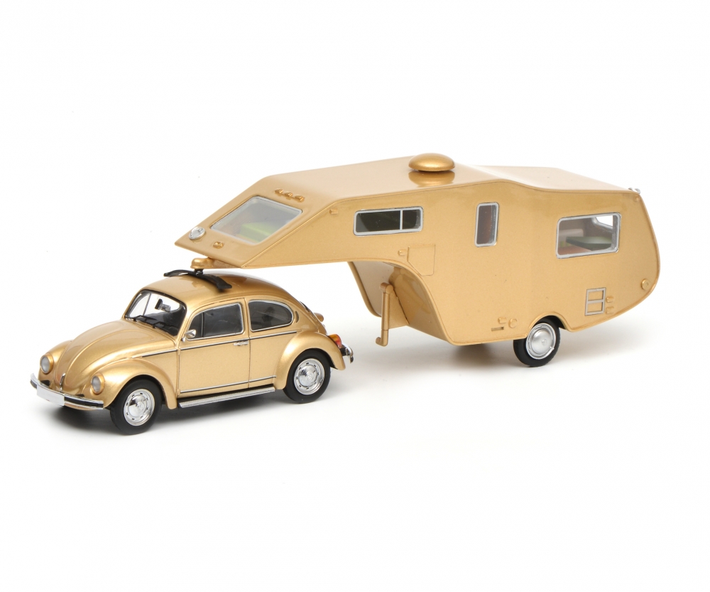 Schuco 450903800 VW Käfer 1200 m.Anh. 1:43 1:43