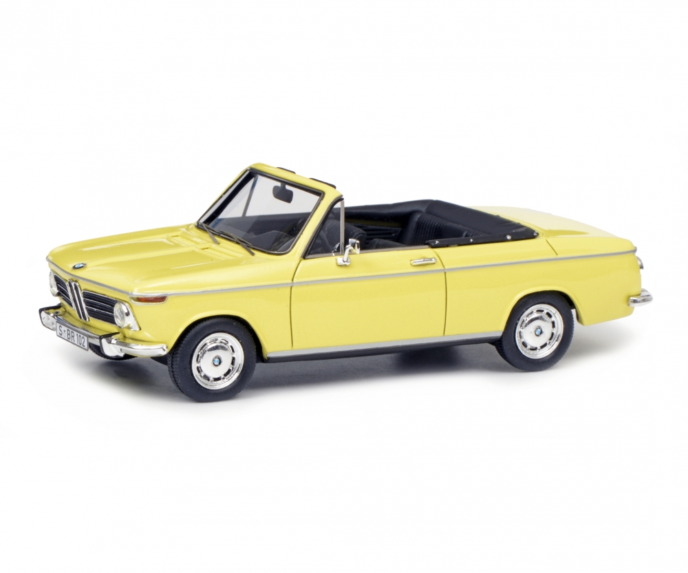 Schuco 450908500 BMW 2002 Cabrio, gelb 1:43 1:43