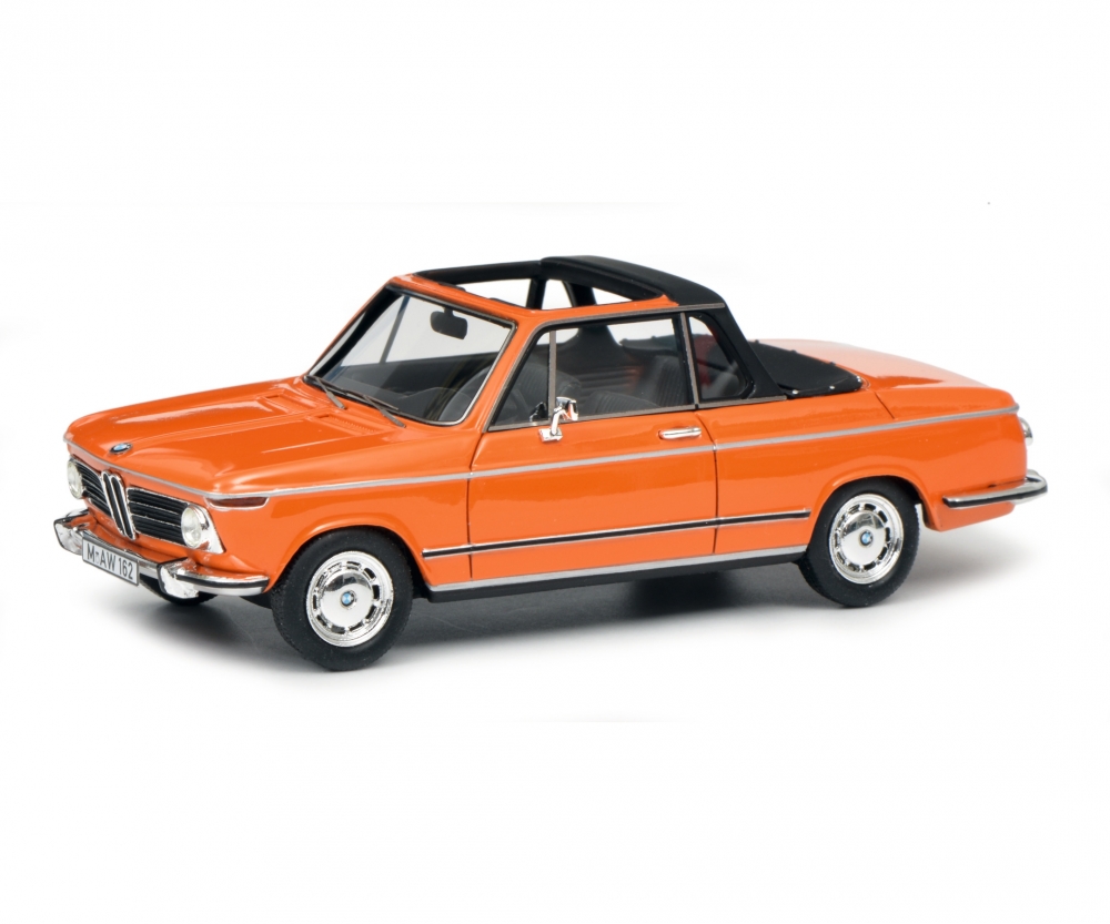 Schuco 450908600 BMW 2002 Cabrio, orange 1:43 1:43