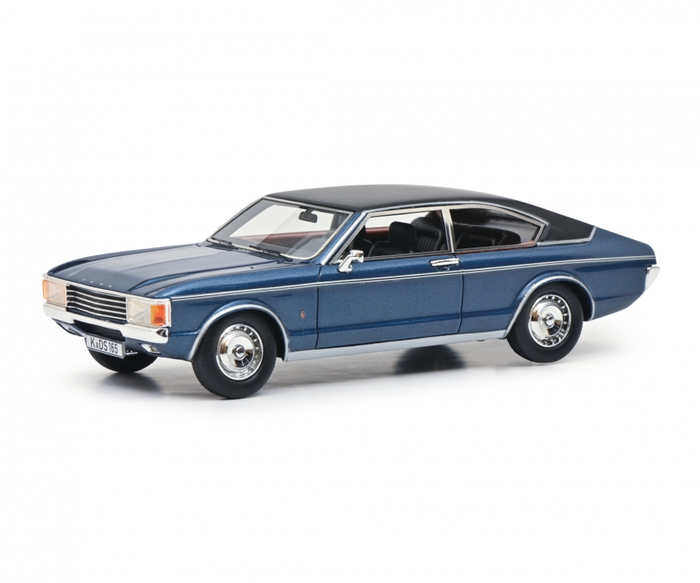 Schuco 450914200 FORD Granada Coupé blau 1:43 1:43