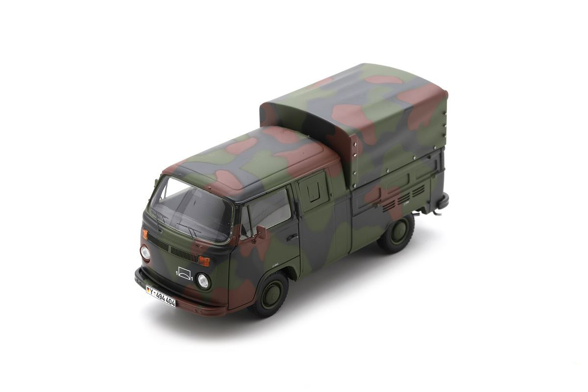 Schuco 450917400 Volkswagen T2 DoKa ?Bundeswehr? - Camouflage - Vorbestellung 1:35