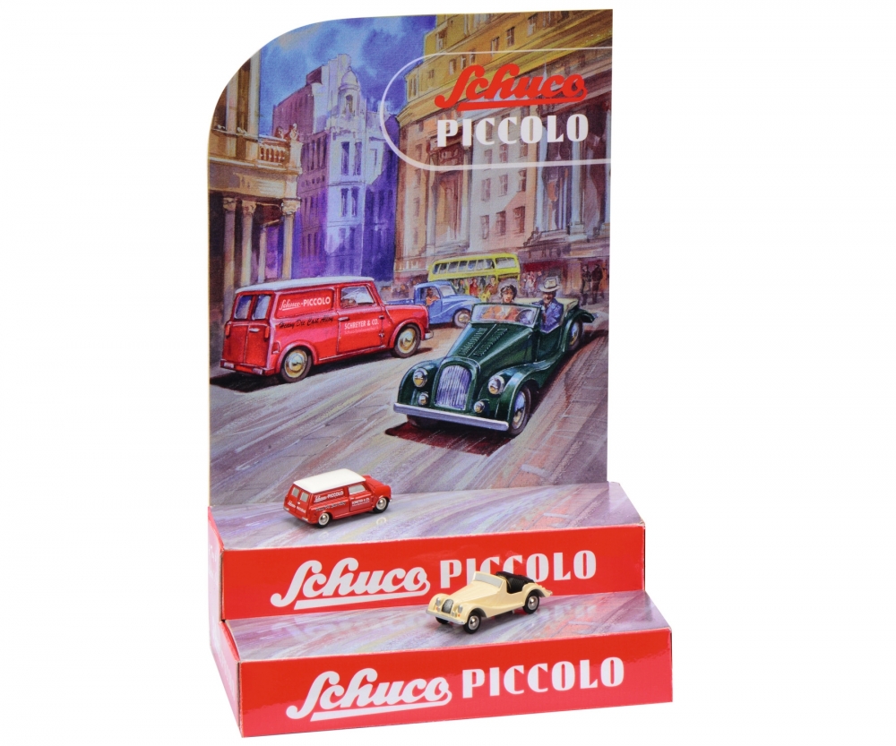 Schuco 450955100 Pic.Mini-Display m. 2 Piccolos 1:90