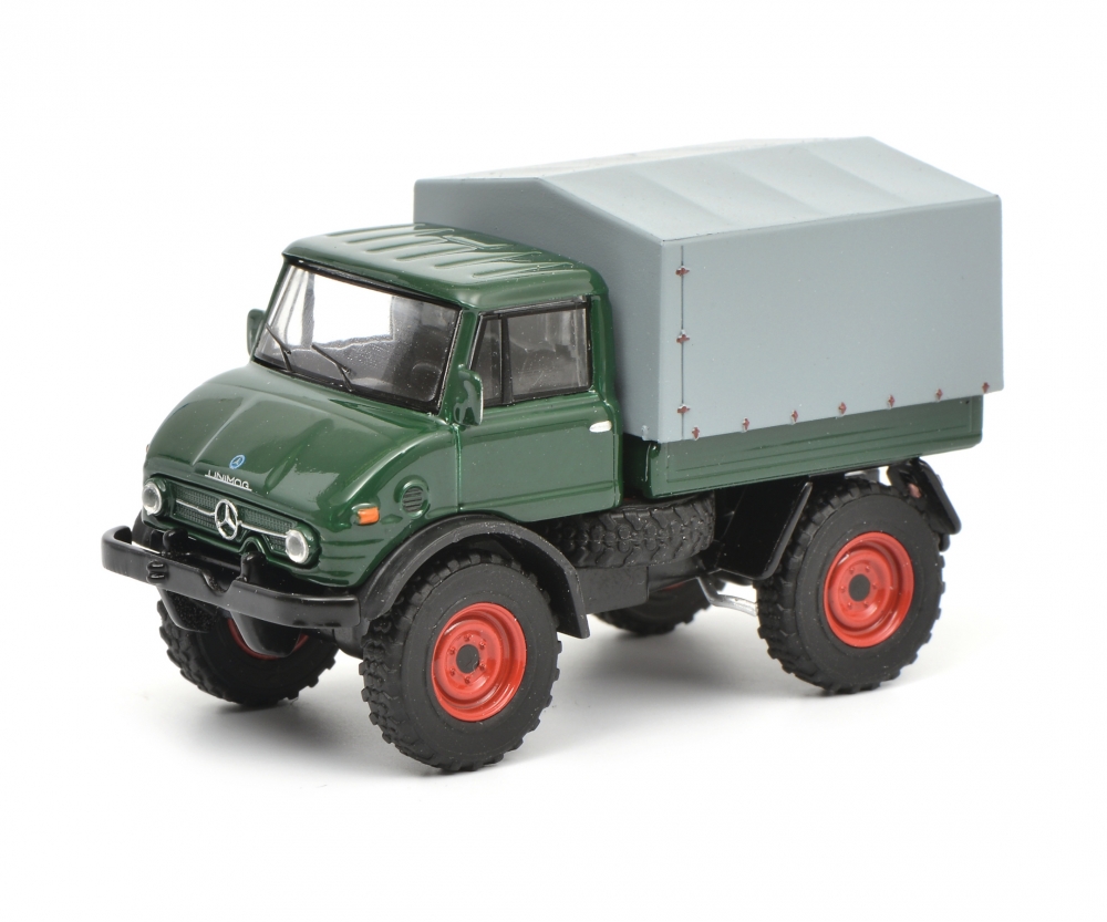 Schuco 452015800 Unimog U406, dunkelgrün 1:64 - Vorbestellung 1:64