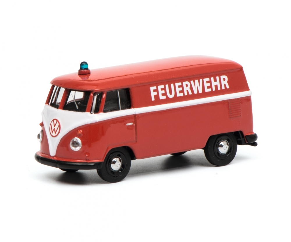 Schuco 452016100 VW T1 Kasten FEUERWEHR 1:64 1:64