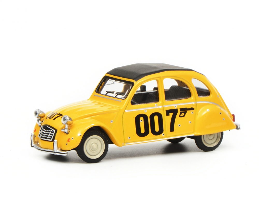 Schuco 452016600 Citroen 2CV 007, gelb 1:64 - Vorbestellung 1:64