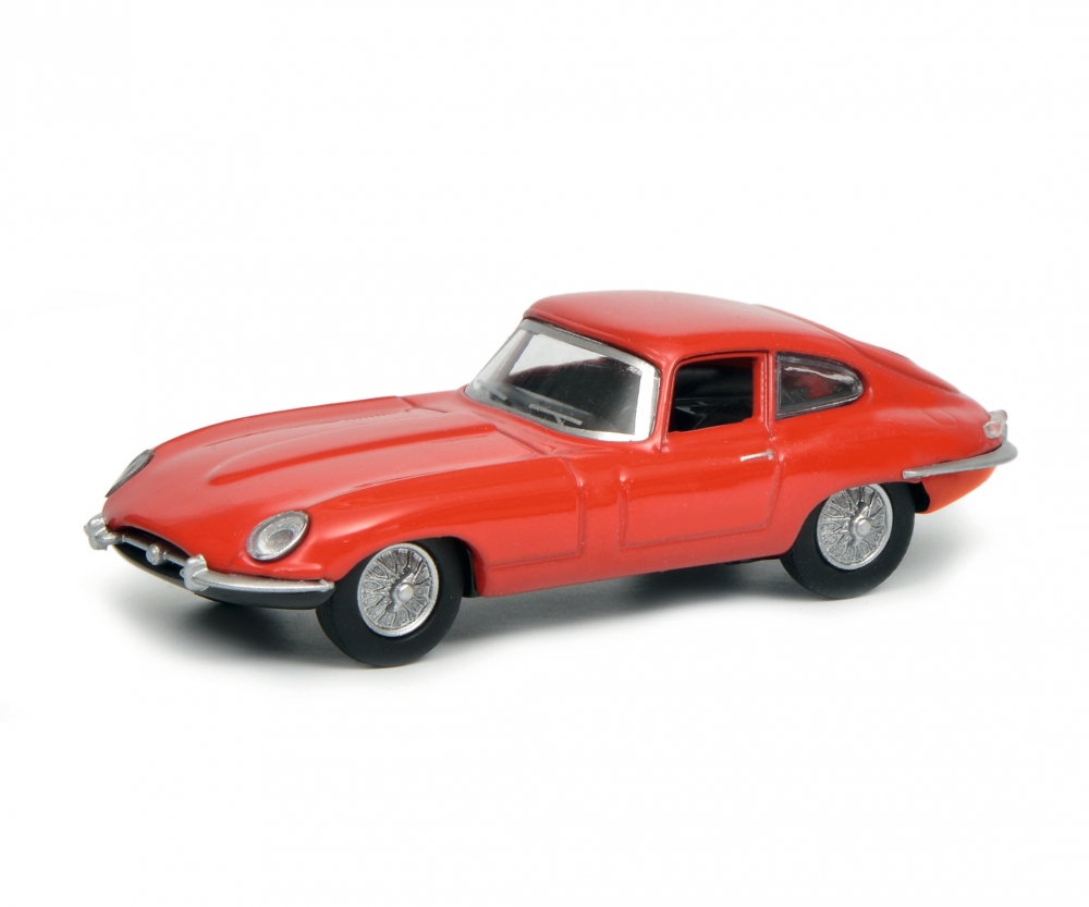 Schuco 452017500 Jaguar E-Type Coupé, rot 1:64 1:64