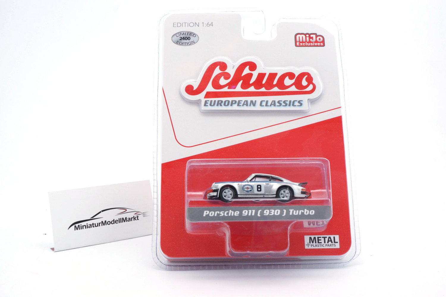 Schuco 452018800 Porsche 911 (930) Turbo - Martini (USA Exclusive) 1:64