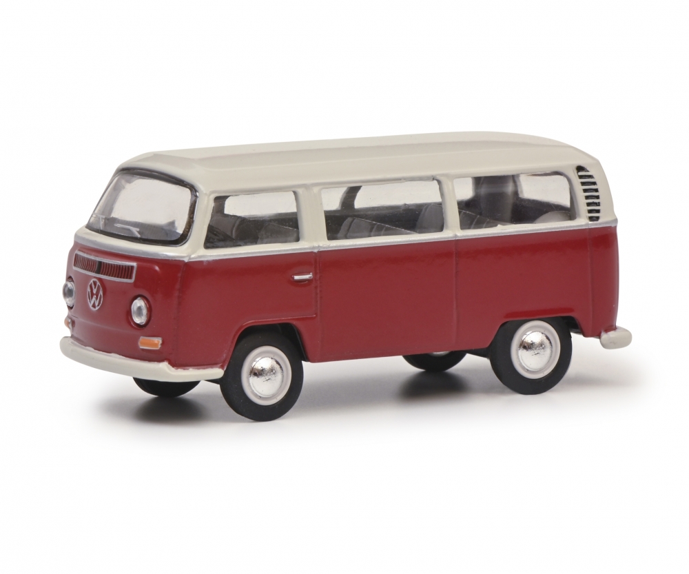 Schuco 452030300 VW T2 Bus rot/weiß 1:64 1:64