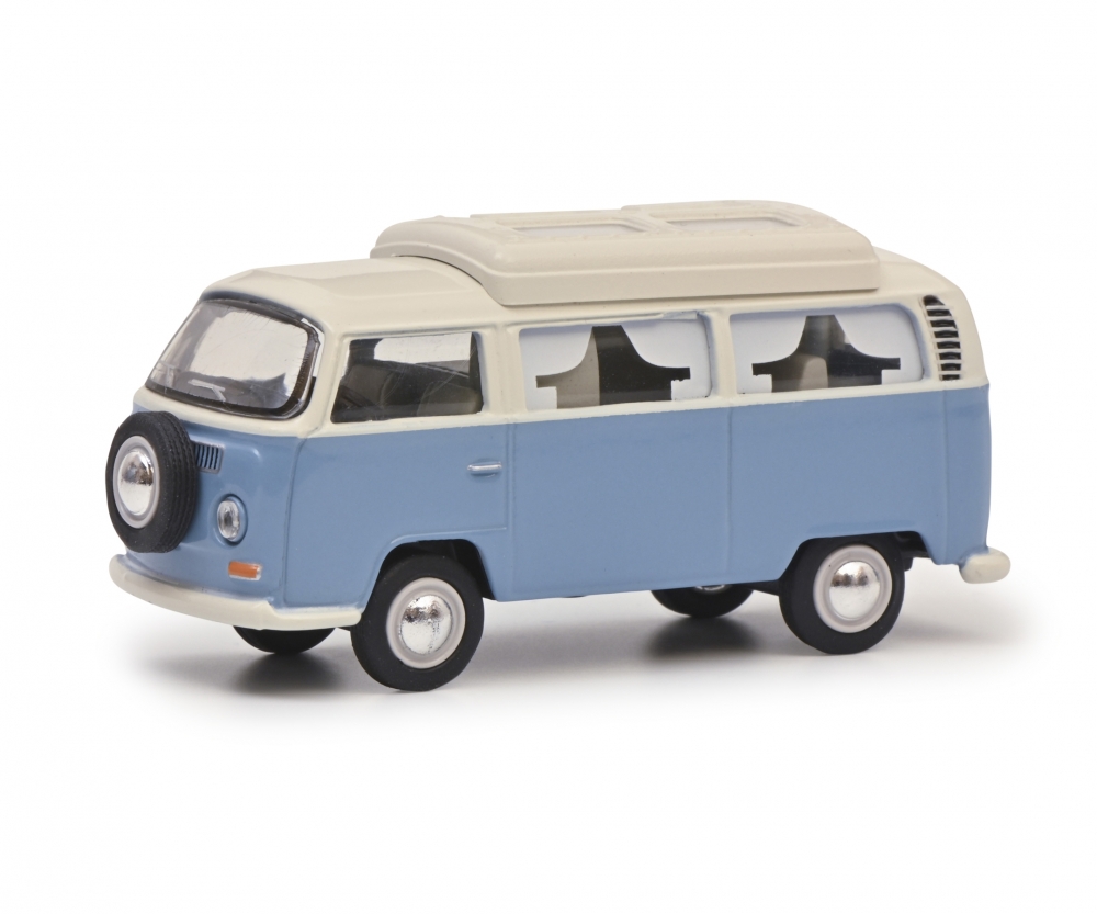 Schuco 452030400 VW T2 Camper blau/weiß 1:64 1:64