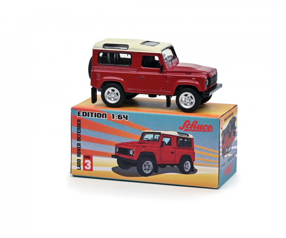 Schuco 452030700 Pap.Ed.Land Rover Def.#3 1:64 