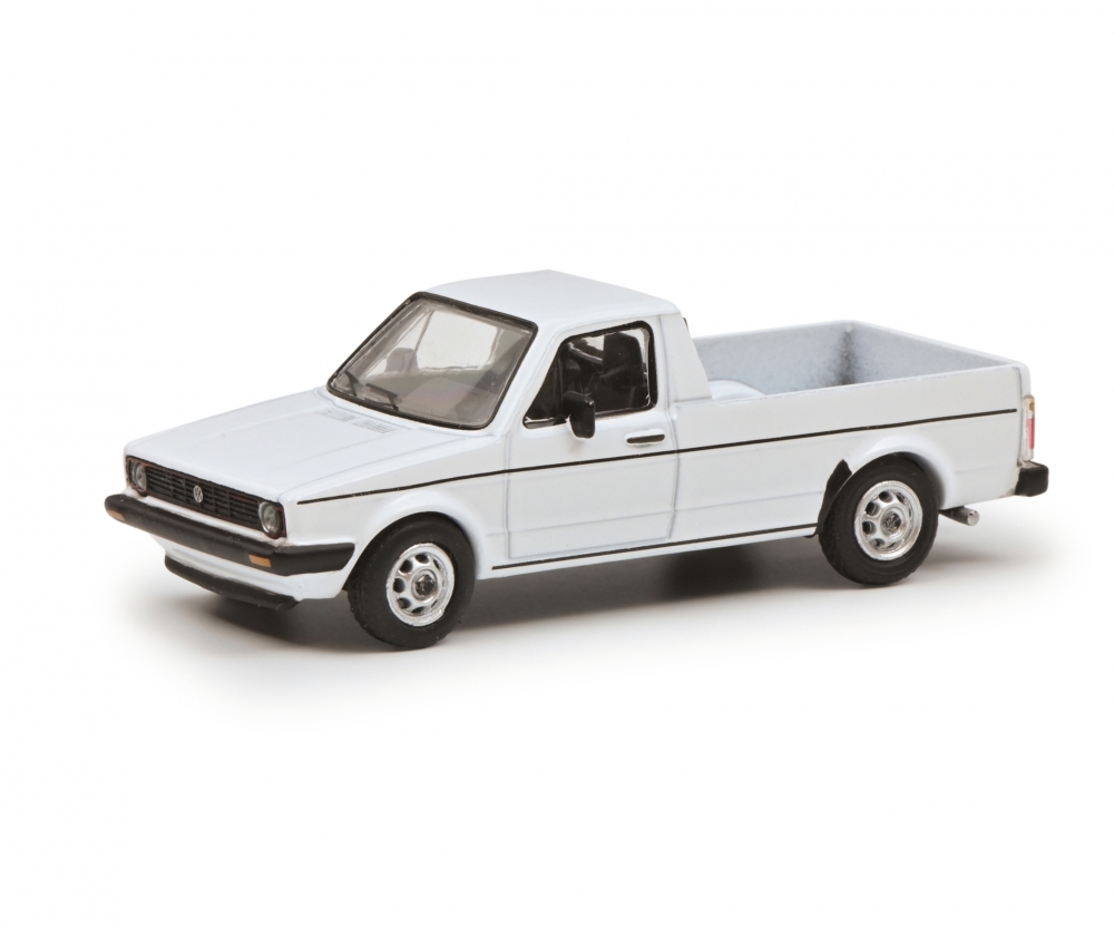 Schuco 452033500 VW Caddy Pritsche weiß 1:64 1:64