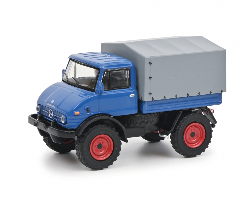 Schuco 452034000 Unimog U406 blau 1:64 1:64