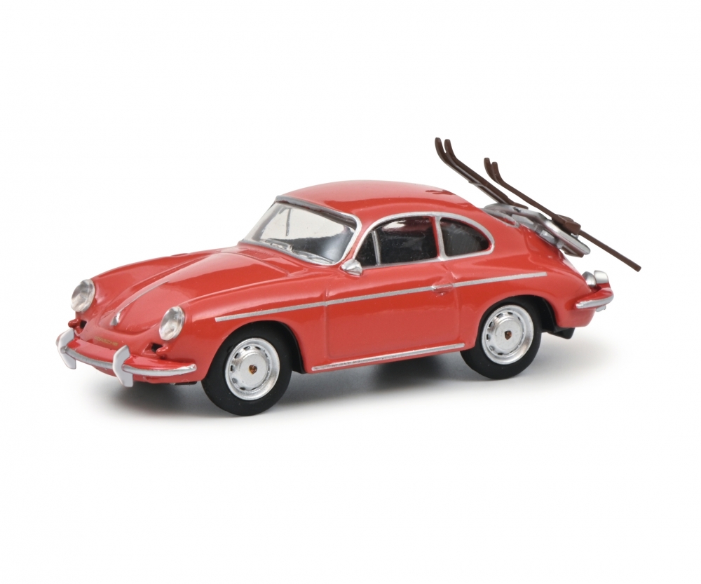 Schuco 452034900 Porsche 356 SKI-URLAUB 1:64 1:64