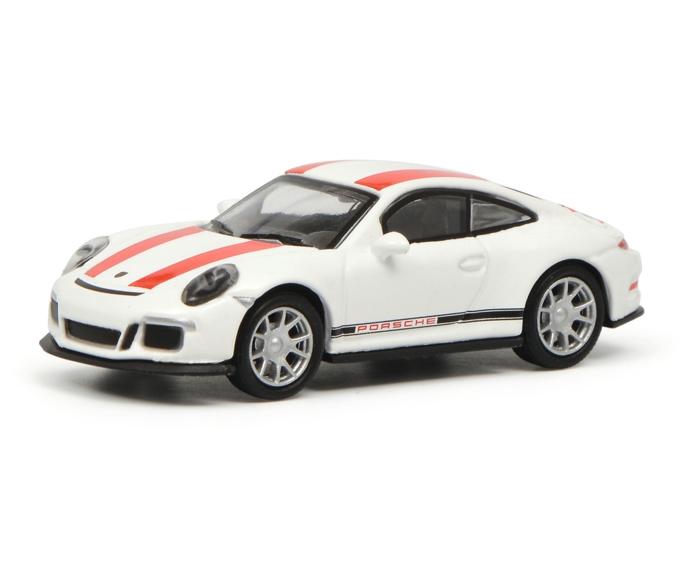 Schuco 452629900 Porsche 911 R weiß/rot 1:87 1:87
