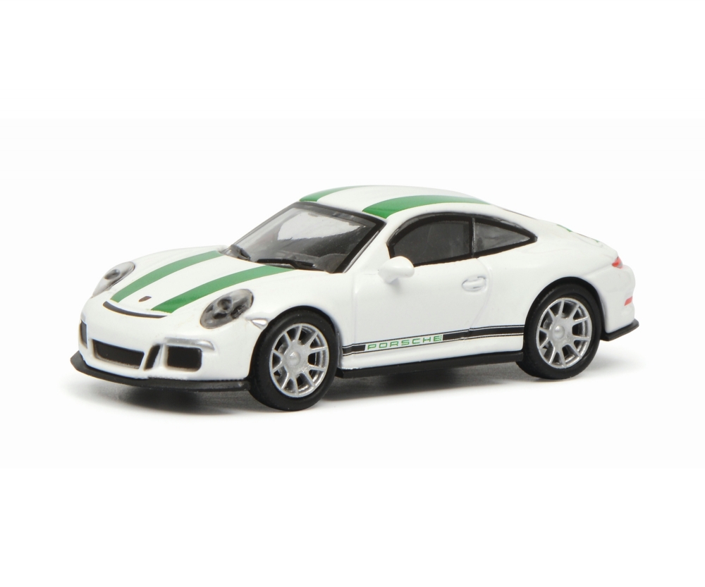 Schuco 452630000 Porsche 911 R weiß/grün 1:87 1:87