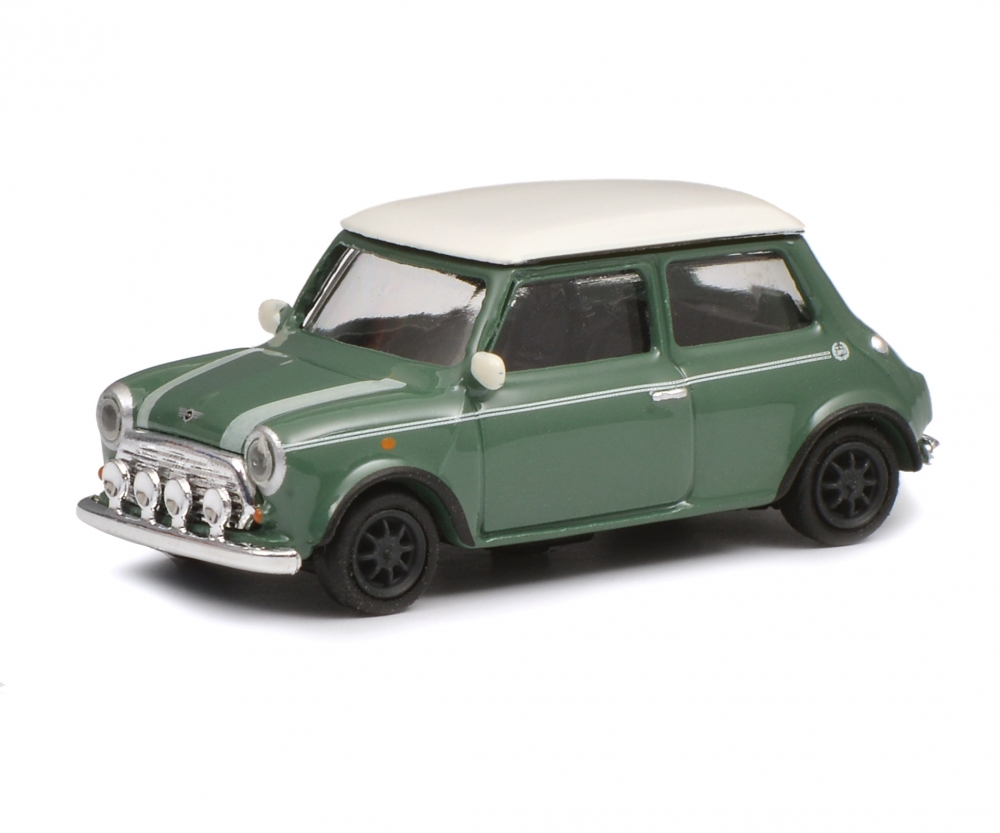 Schuco 452639200 Mini Cooper, grün/weiß 1:87 1:87