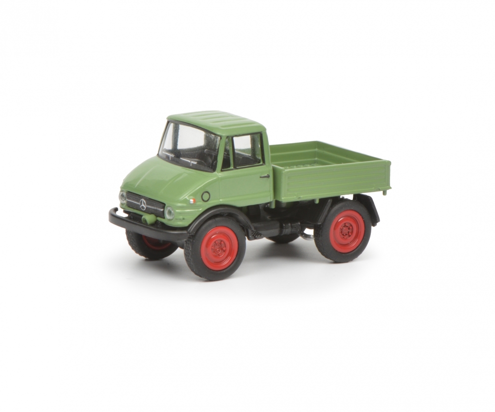 Schuco 452641900 MB Unimog 406, hellgrün 1:87 1:87