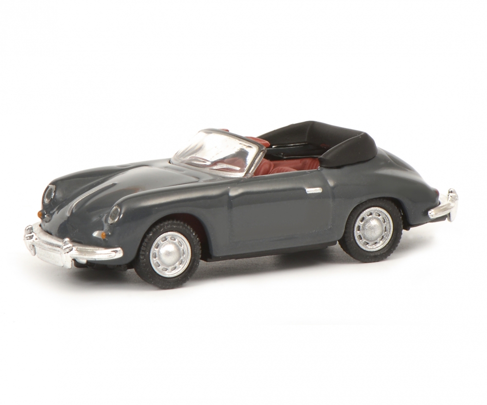 Schuco 452644200 Porsche 356 Cabrio, grau 1:87 1:87