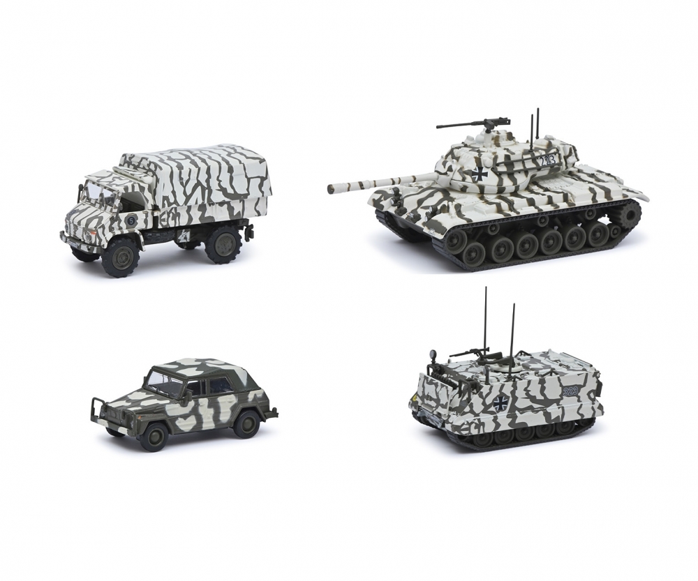 Schuco 452653000 Set Wintertarnung 1:87 1:87