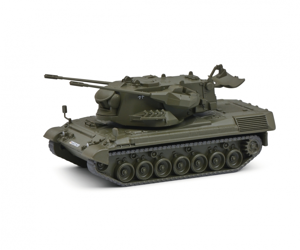 Schuco 452658800 Gepard Flakpanzer - matt oliv (26588) 1:87