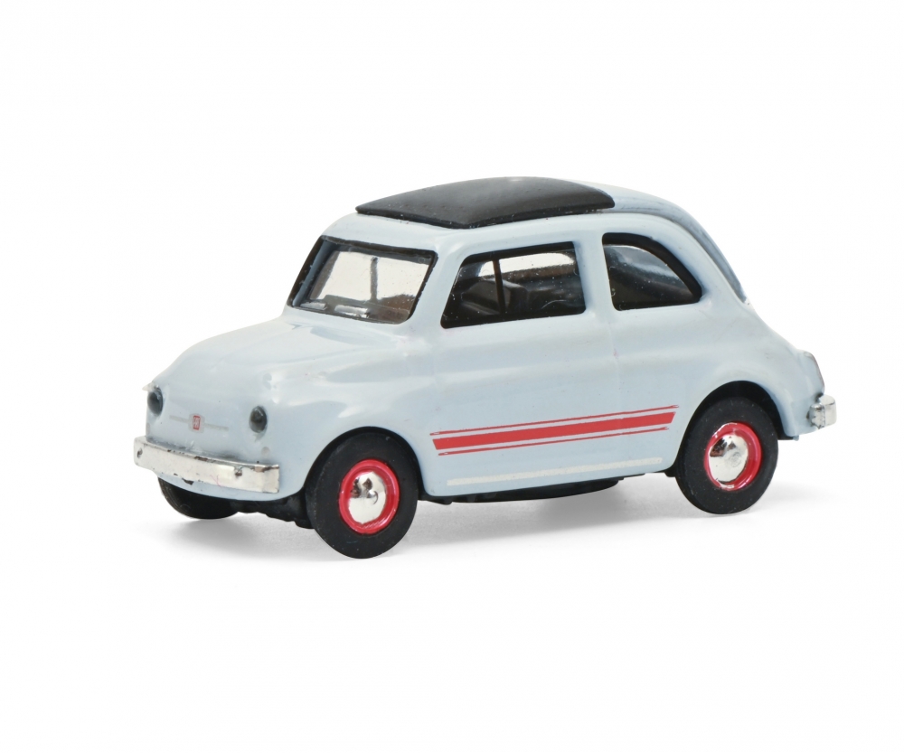 Schuco 452659400 Fiat 500 Sport blau/grau 1:87 1:87