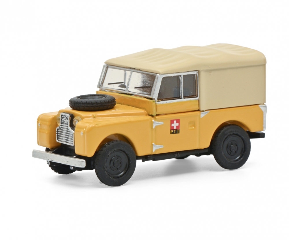 Schuco 452662200 Land Rover 88 PTT gelb 1:87 1:87