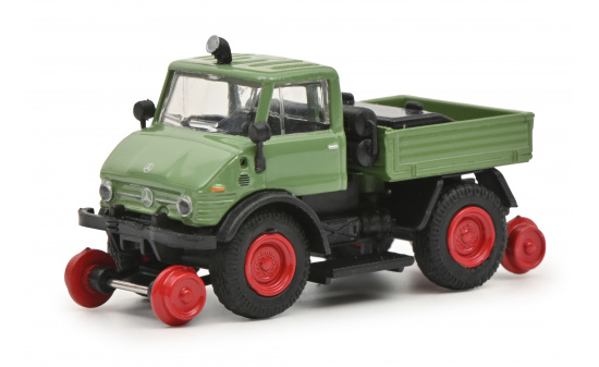 Schuco 452663400 Zweiwegefahrzeug Unimog U406 (26634) 1:87