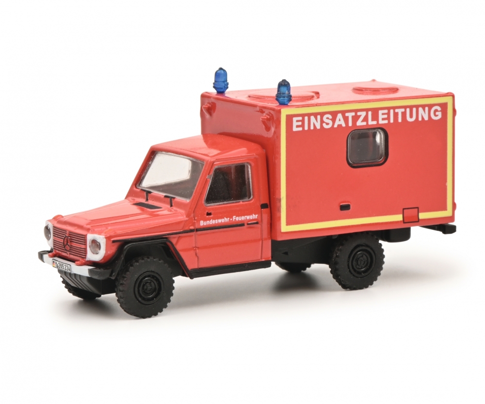 Schuco 452668700 MB G Feuerwehr rot 1:87 1:87