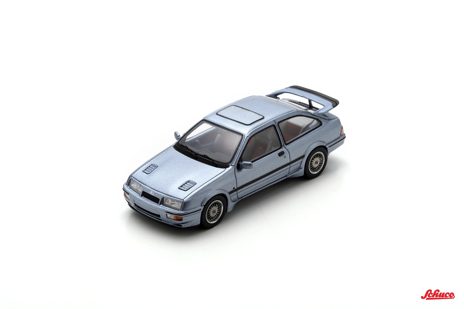 Schuco 43U00093 Ford Sierra Cosworth - graublau metallic - 1986 1:43
