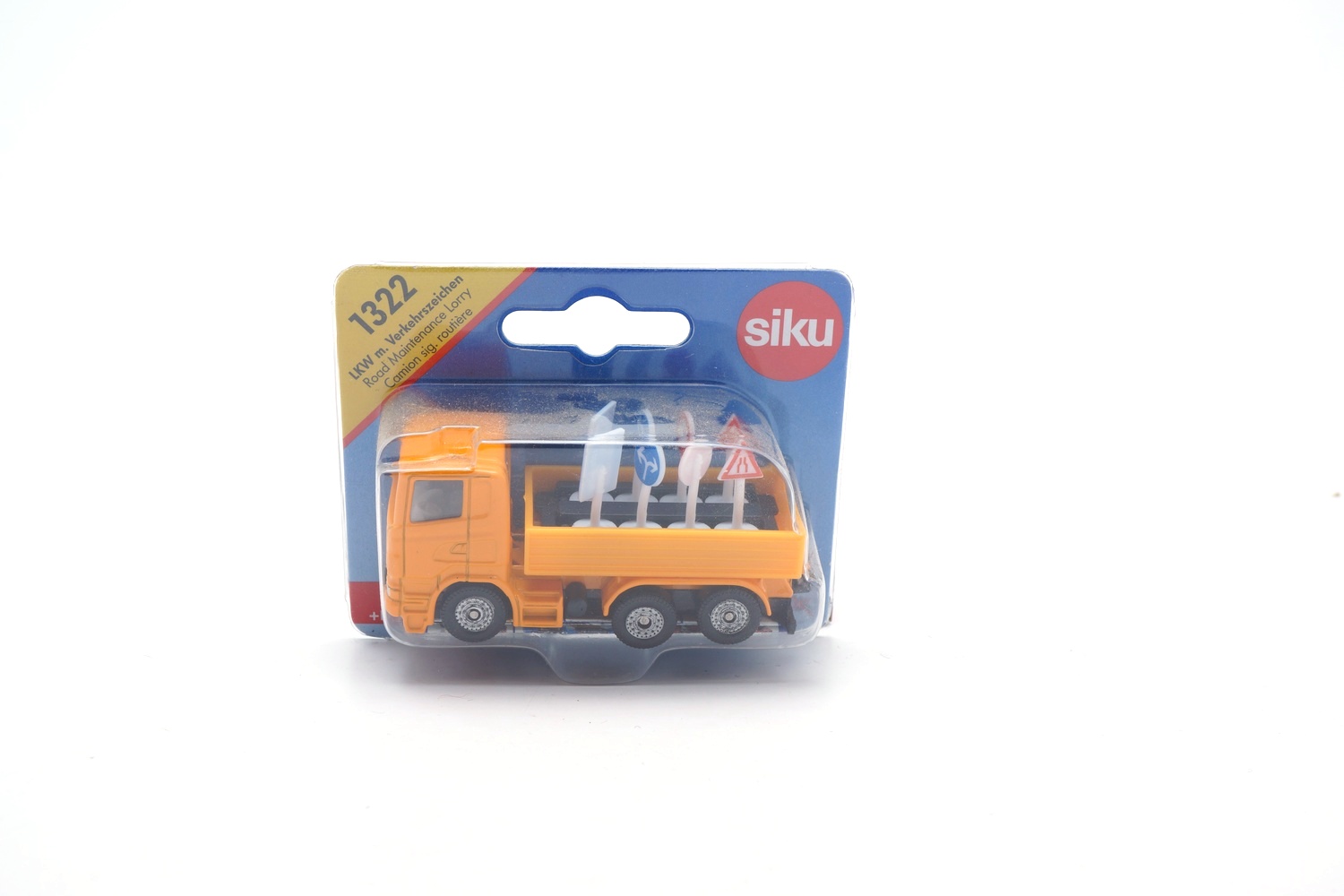 Siku 1322 LKW mit Verkehrszeichen 