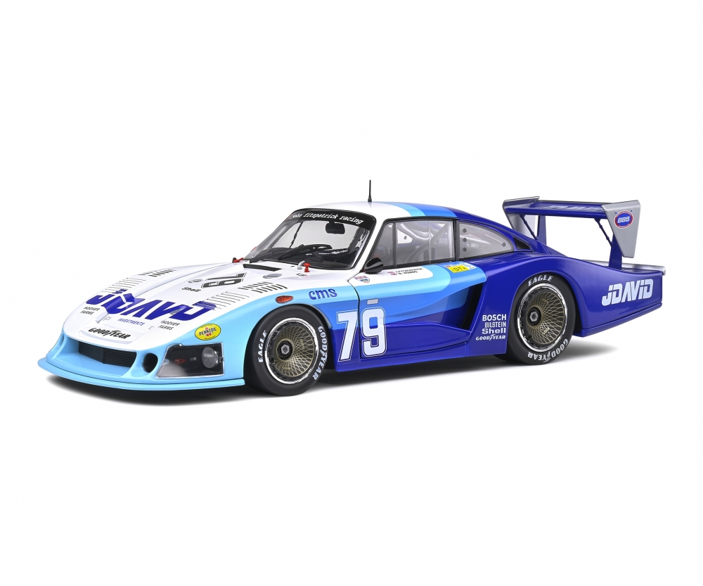Solido 421180700 1:18 Porsche 935 MobyDick #79 blau 