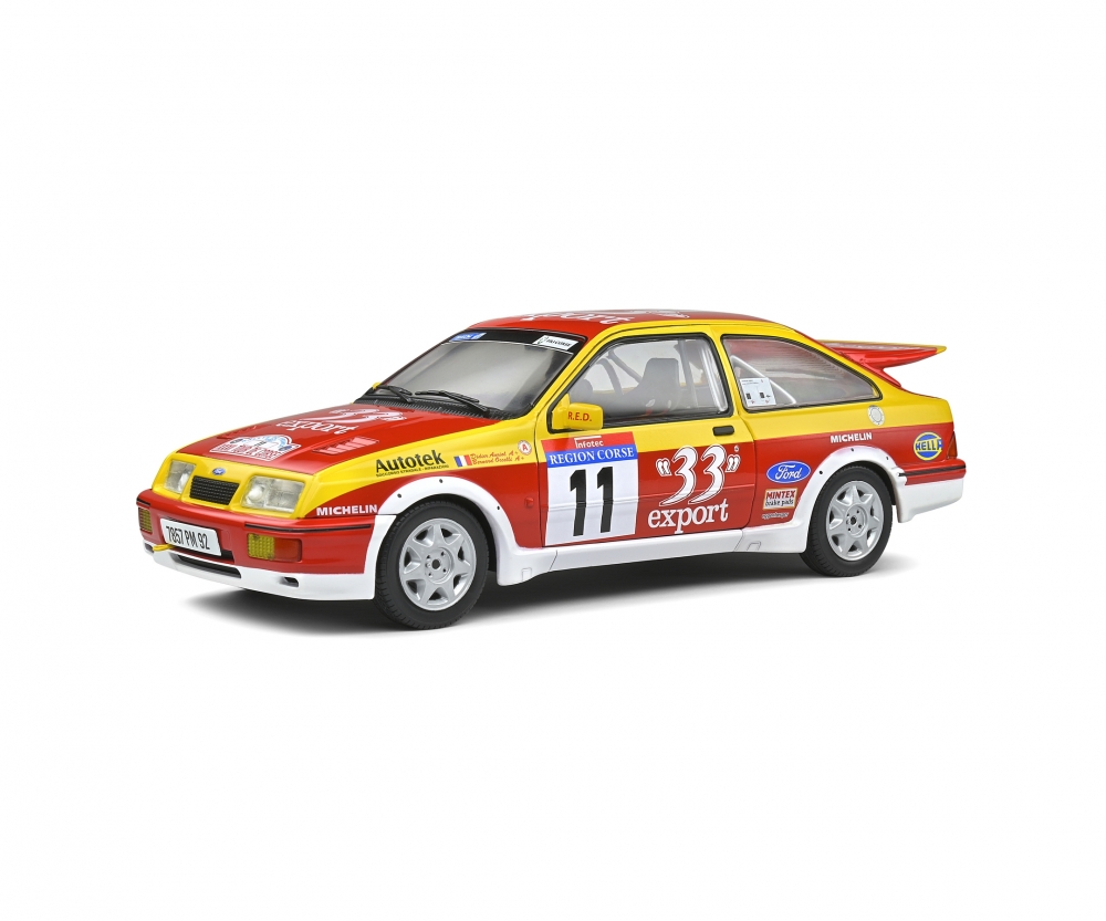Solido 421181000 1:18 Ford Sierra Cosworth #11 rot/gelb 
