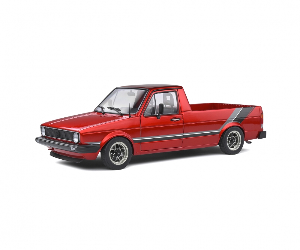 Solido 421181070 1:18 VW Caddy MK1 rot CUSTOM 