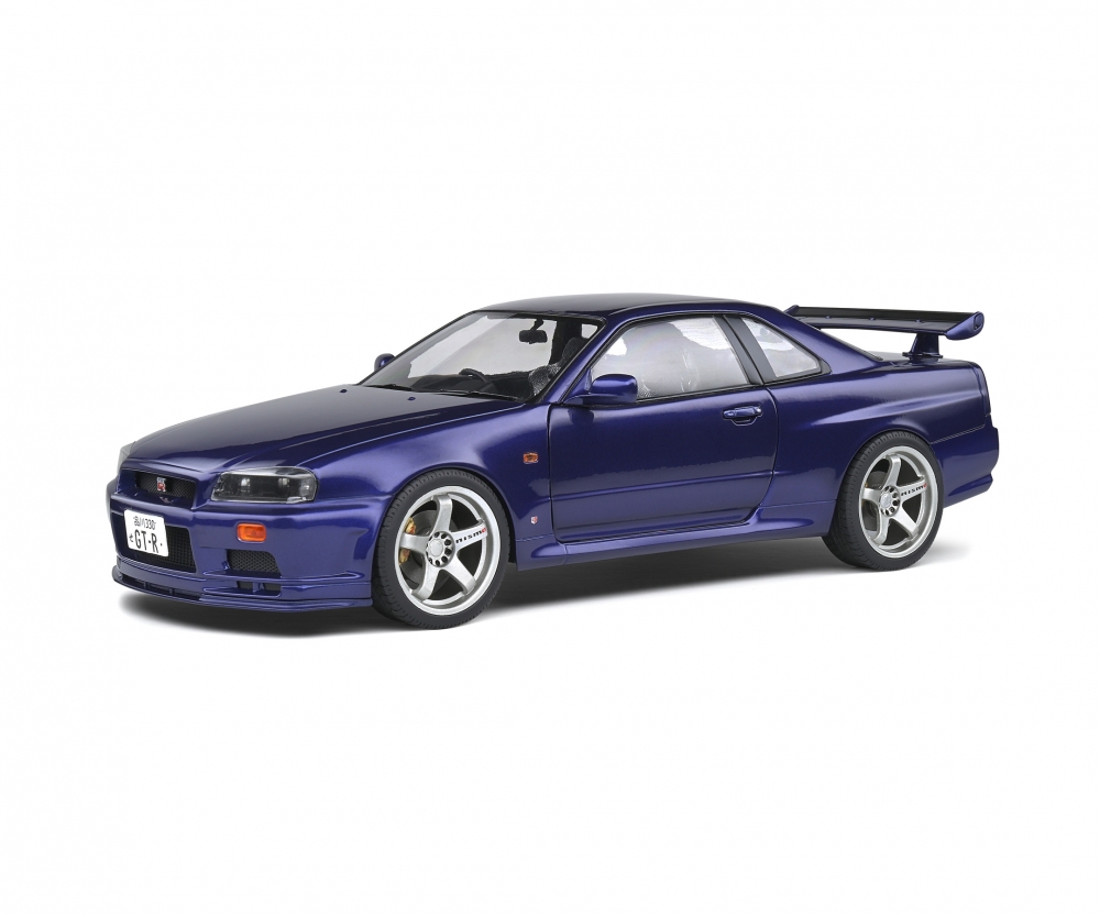 Solido 421181100 1:18 Nissan R34 GTR violett 