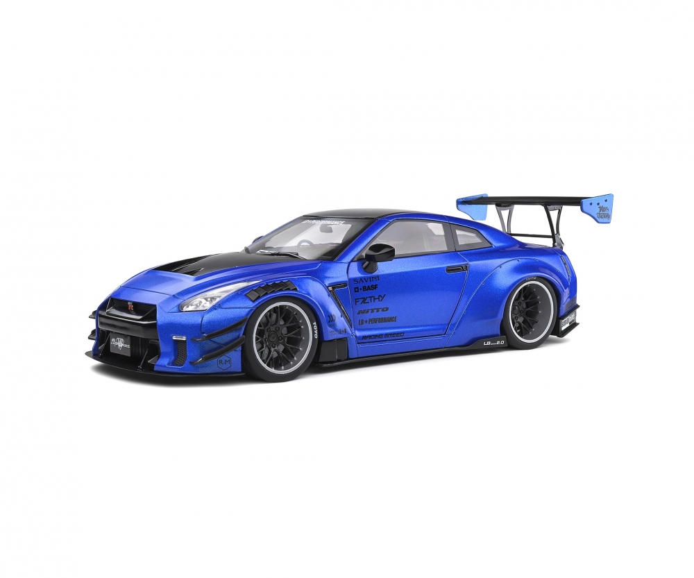 Solido 421181480 1:18 Nissan GTR 35 blau - Vorbestellung 