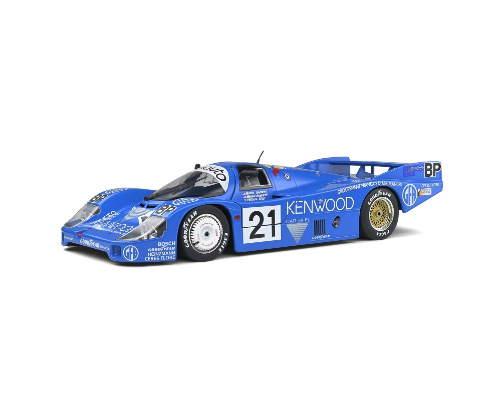 Solido 421181640 1:18 Porsche 956 LH blau #21 