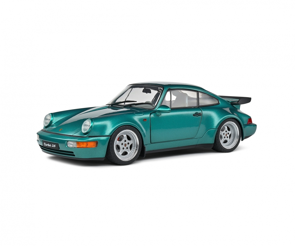 Solido 421182760 1:18 Porsche 964 Turbo grün 