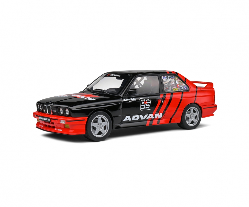 Solido 421182970 1:18 BMW E30 M3 ADVAN DRIFT 