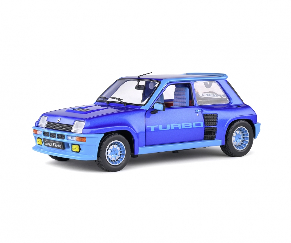 Solido 421183640 1:18 Renault 5 Turbo blau 
