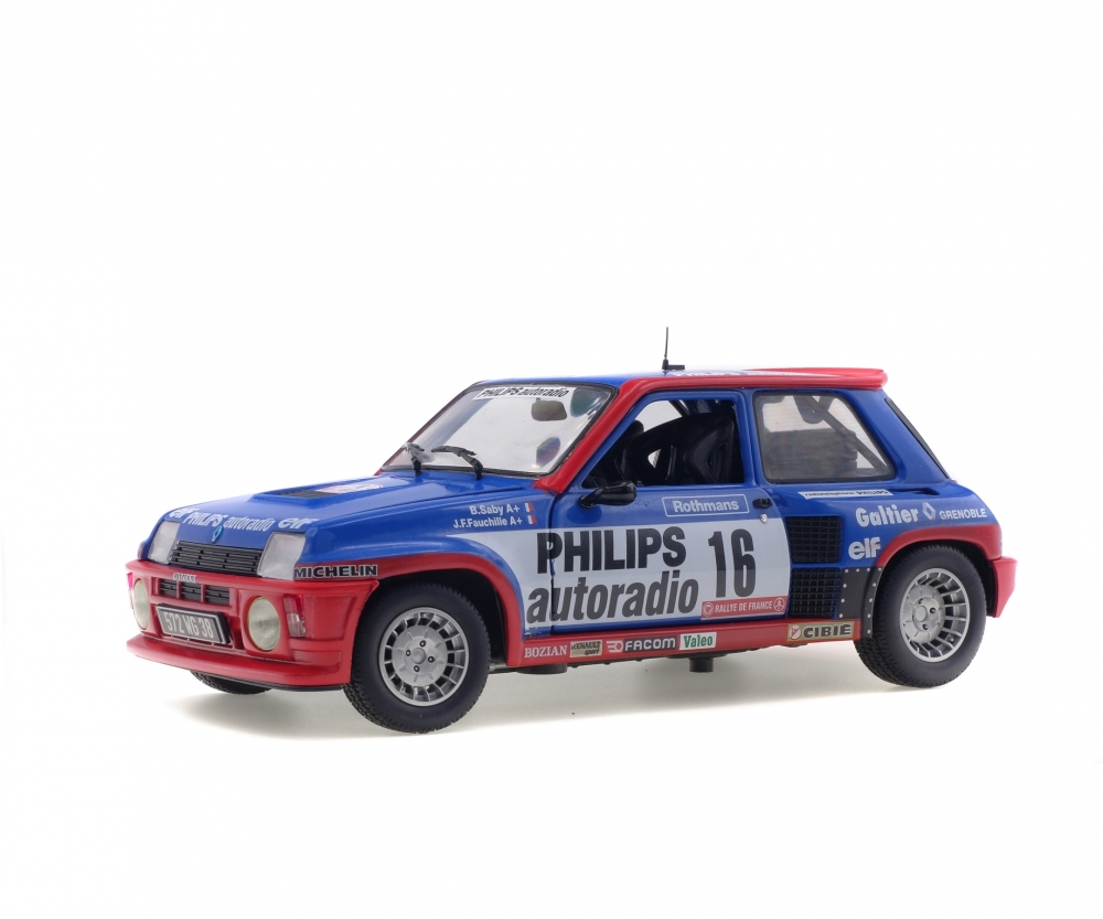 Solido 421184080 1:18 Renault R5 Turbo Gruppe B 