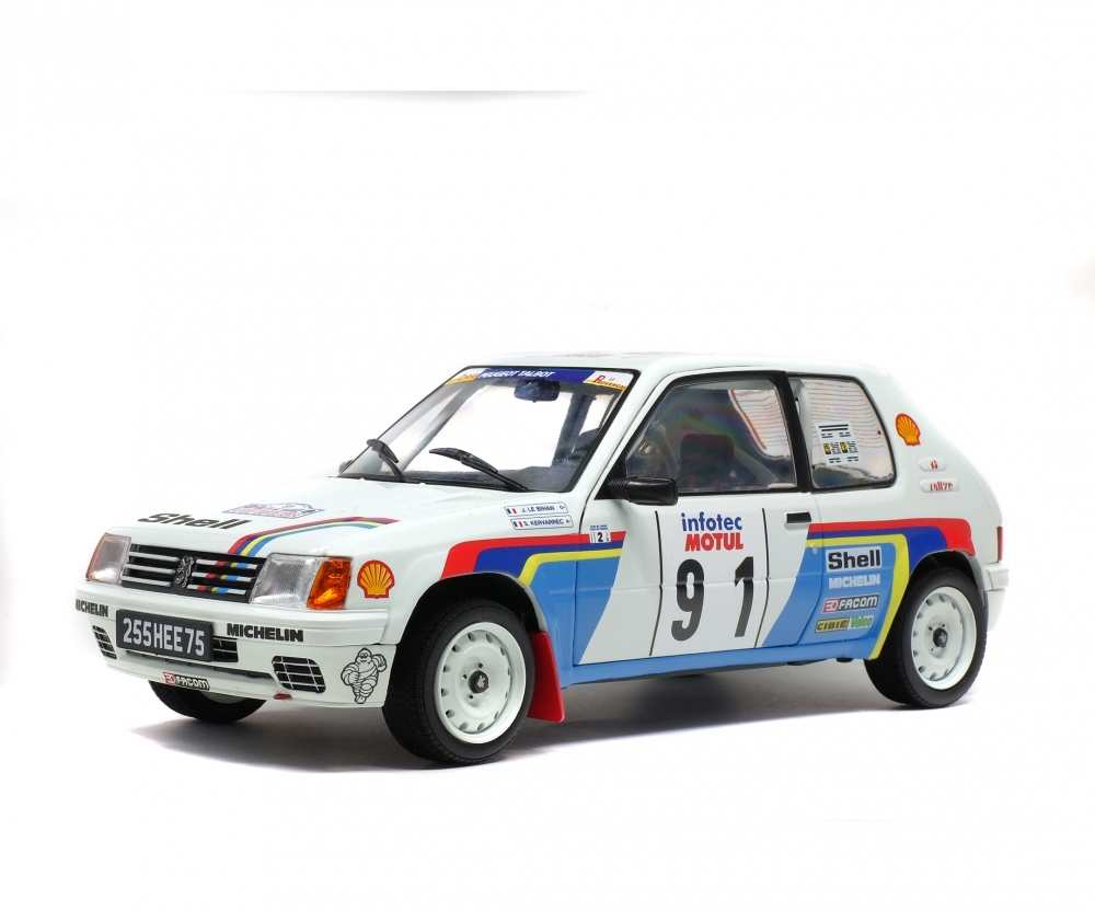 Solido 421185050 1:18 Peugeot 205 Rallye, 1989 - Vorbestellung 