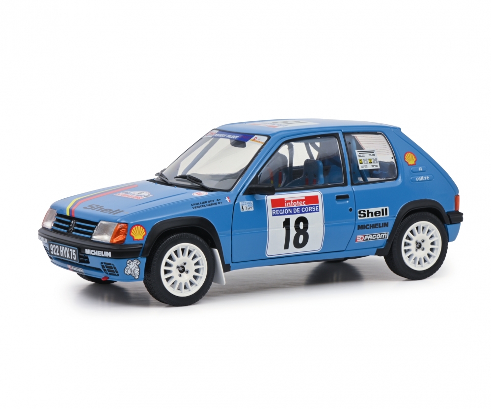 Solido 421185740 1:18 Peugeot 205 Rallye #18 - Vorbestellung 
