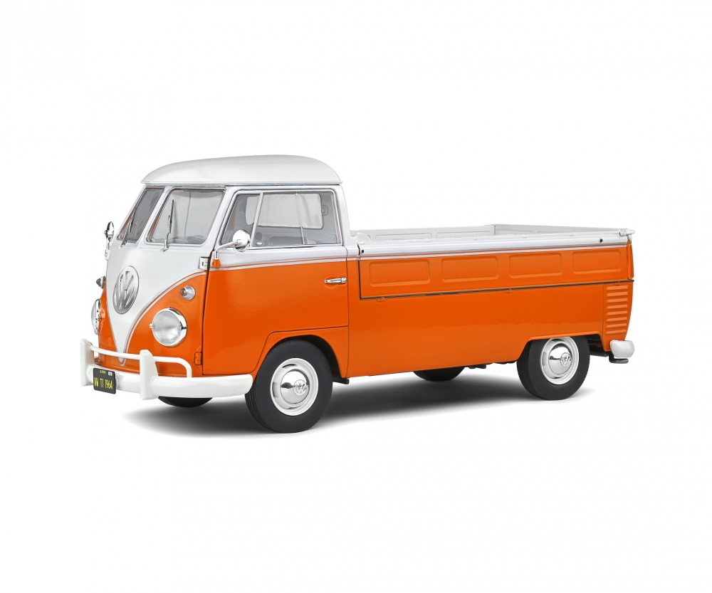 Solido 421187800 1:18 VW T1 Pritsche orange/weiß 
