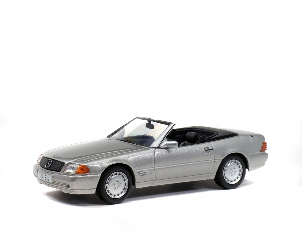 Solido 421436490 1:43 MB 500 SL, silber, 1989 