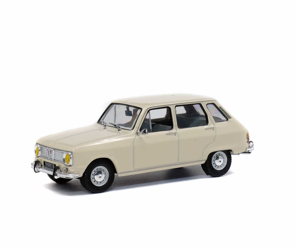 Solido 421436560 1:43 Renault 6, weiß, 1970 - Vorbestellung 