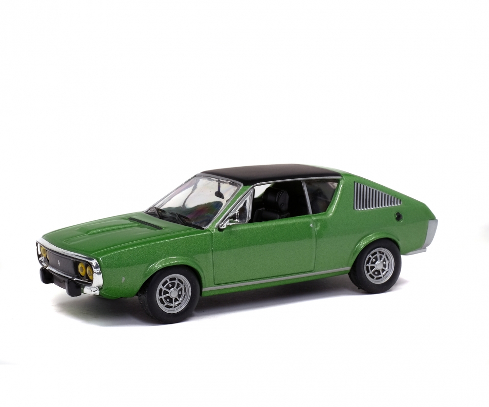 Solido 421436590 1:43 Renault 17, grün, 1974 - Vorbestellung 