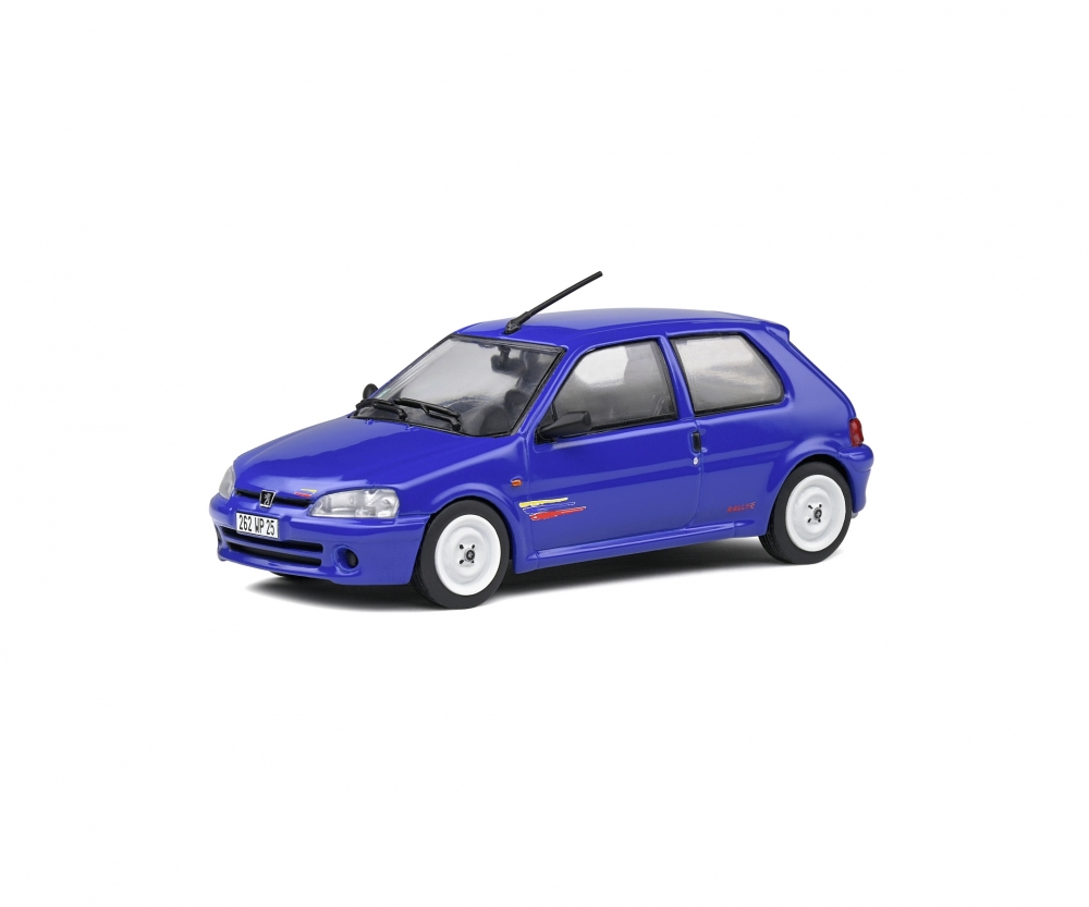 Solido 421437180 1:43 Peugeot 106 Rally blau 