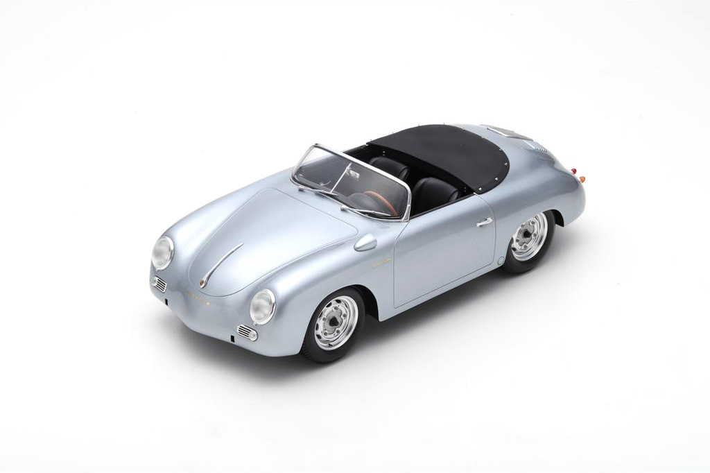 Porsche 356 Speedster Carrera - Silber - 1956 im Maßstab 1:12 von 