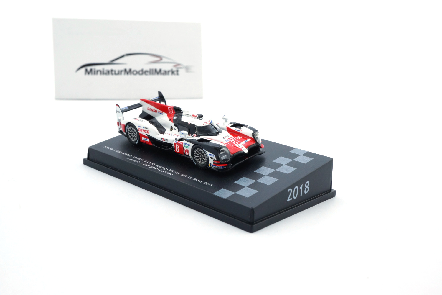 Spark 87LM18 Toyota TS050 Hybrid - Gazoo - Winner Le Mans 2018 1:87