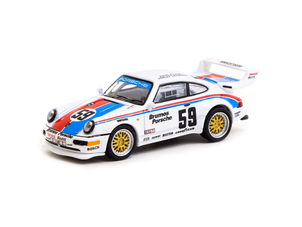 Schuco TC-T64S009-93SEB Porsche 911 Turbo S LM GT White #59 (Tarmac) 1:64